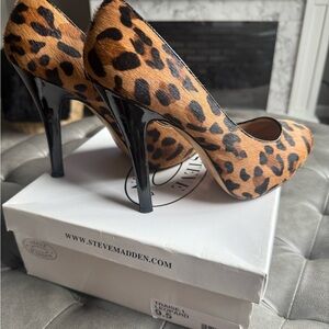 Steve Madden Leopard Print Women's Heels